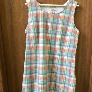 L.L. Bean Madras Dress